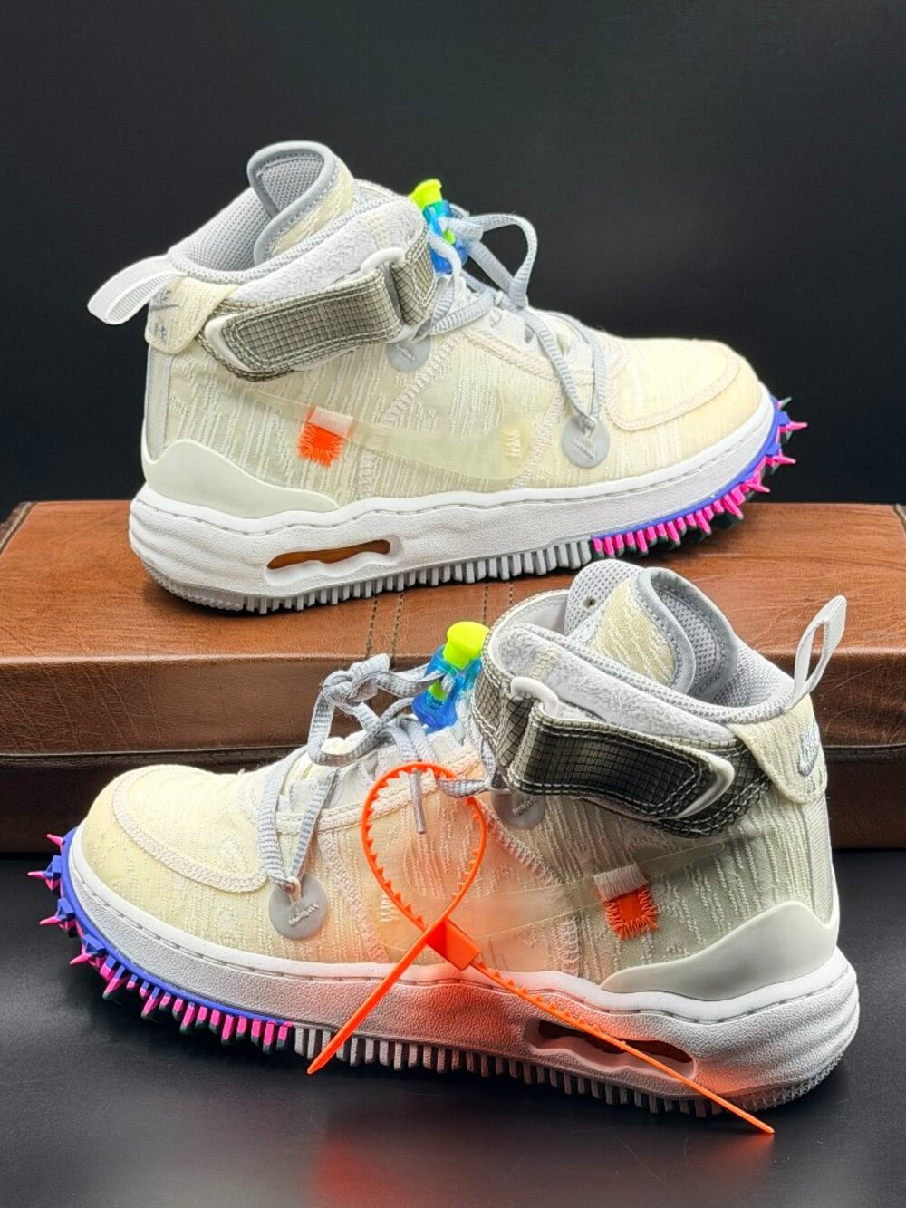 Off-White x Nike Air Force 1 Mid 'White'